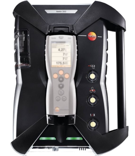 Portable flue gas analyzer Sensor based Flue Gas analyzer (Testo 350 Flue Gas Emission Analyzer)